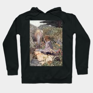 The Haunted Garden by Charles Robinson Hoodie